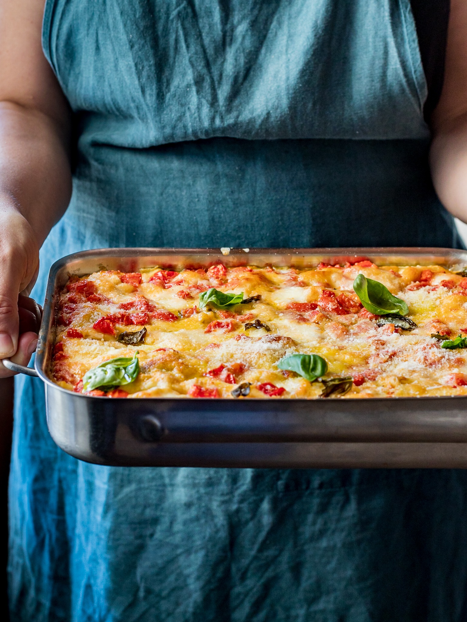 Tomato and mozzarella lasagne. A midsummer night&amp;#39;s dinner - Juls&amp;#39; Kitchen