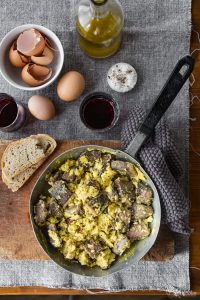 Boiled beef fricassee
