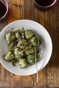 Tuscan kale gnudi