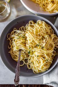Lemon tagliolini