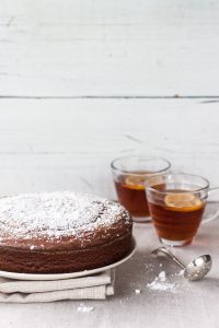 Olive oil chocolate cake