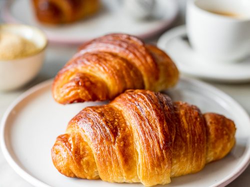 french croissant breakfast