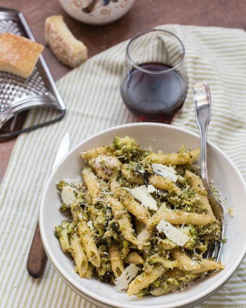 Pasta with broccoli