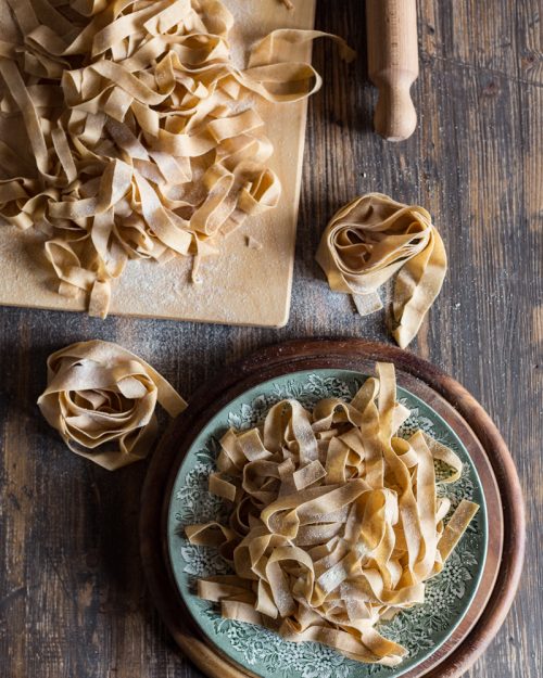 Tagliatelle with Guinea fowl ragu