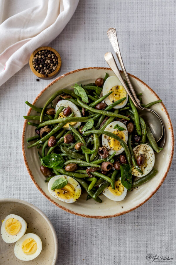French bean salad