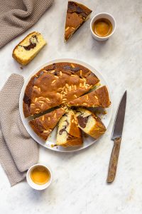 Marbled cake