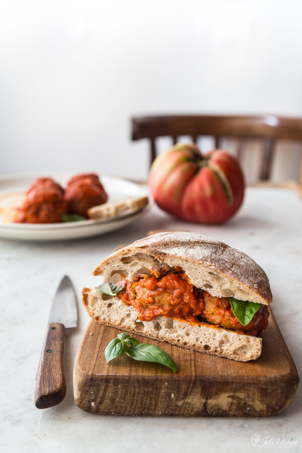 Eggplant meatballs