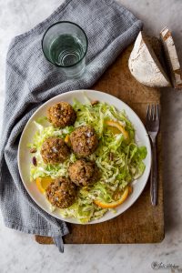 butternut squash and lamb meatballs