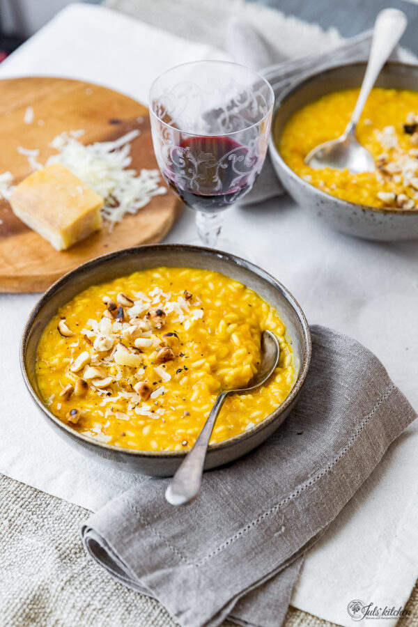 Pumpkin risotto