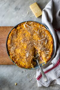 Savoury butternut squash pie