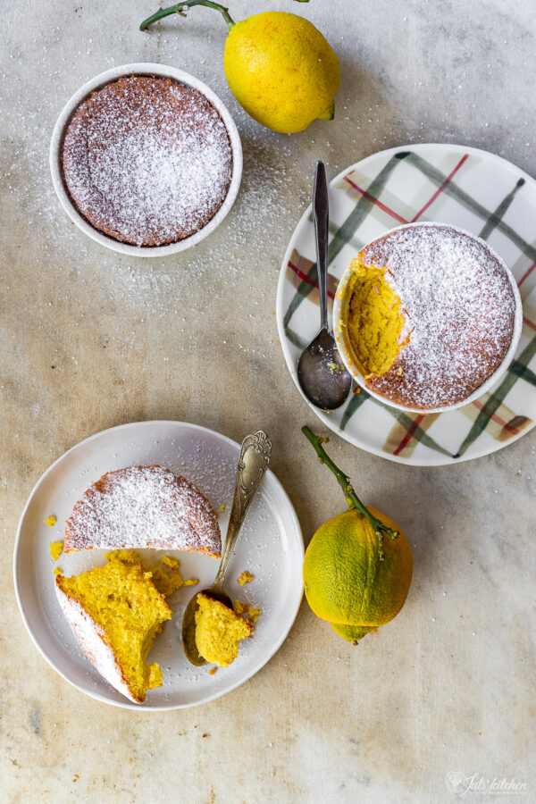 Lemon pudding