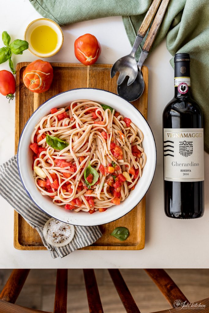 Pasta alla crudaiola