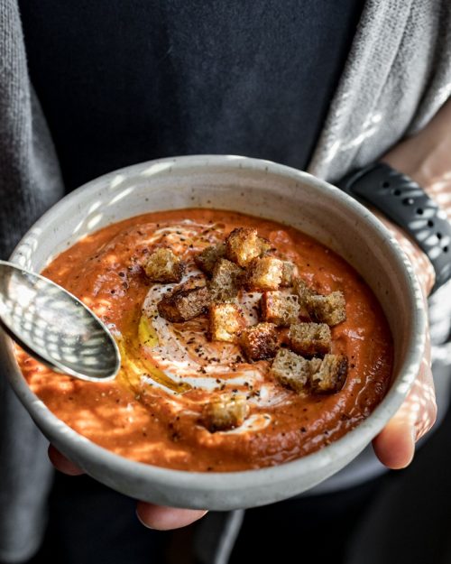 Roasted tomato soup