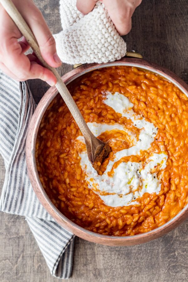 Tomato risotto