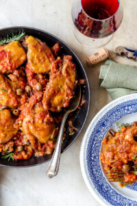 Chicken cacciatora