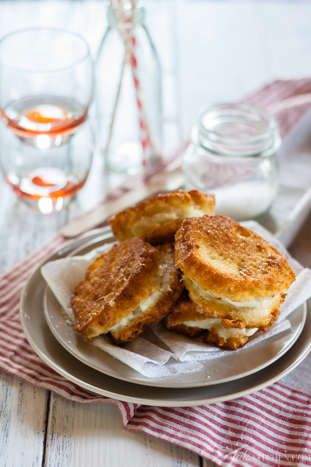 Mozzarella in carrozza and the Italian aperitivo - Juls' Kitchen