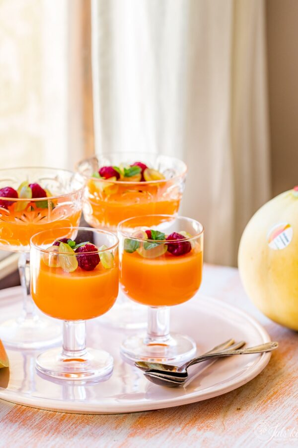Gelo di melone, Sicilian cantaloupe pudding