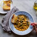 Chickpea chard soup